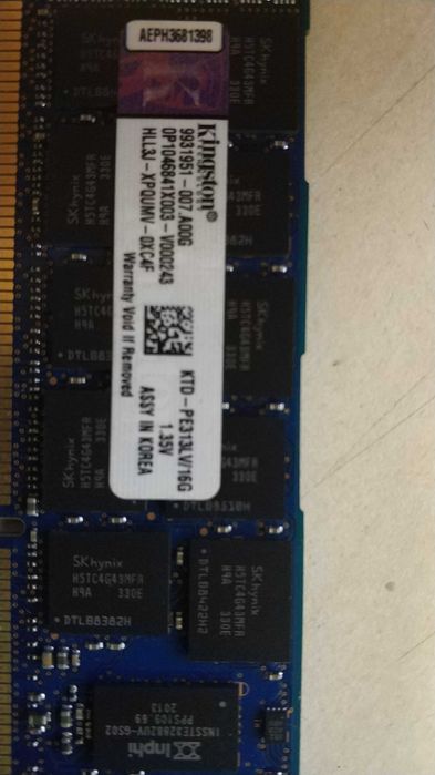 Оперативная память с поддержкой ECC для сервера