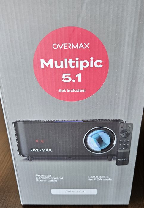 Projektor Overmax Multipic 5.1  nieużywany