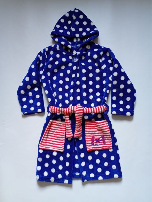 Детский тёплый халат "playshoes" (110/116) б/у