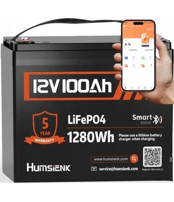 Аккумулятор LiFePO4, 12V, Литий железо фосфатный аккумулятор