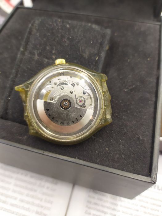 Zegarek Swatch automat eta Swiss na mechanizm
