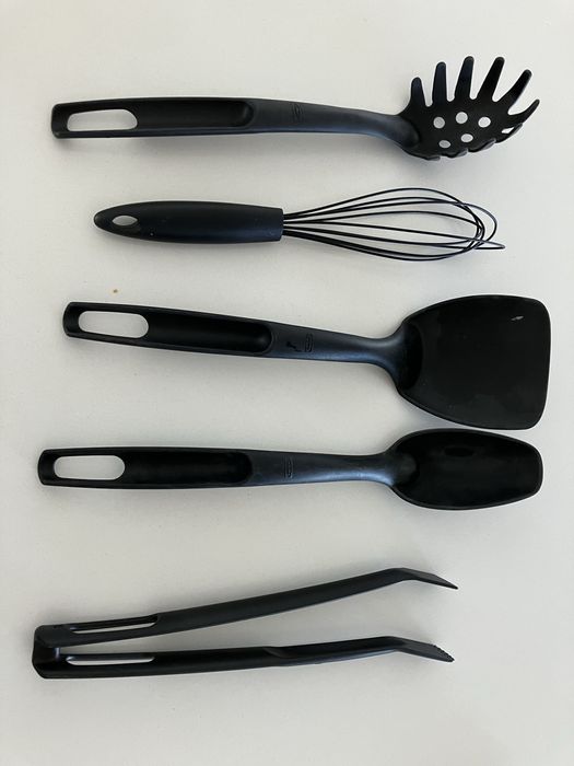 Conjunto de talheres utilitários de cozinha