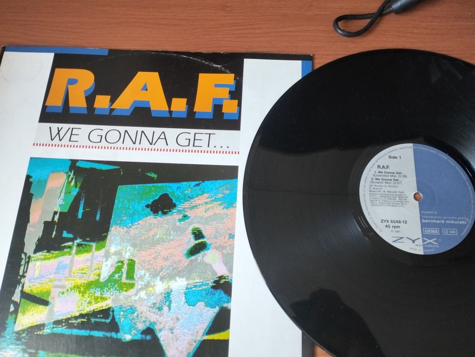 Disco de vinil 12' R.A.F.