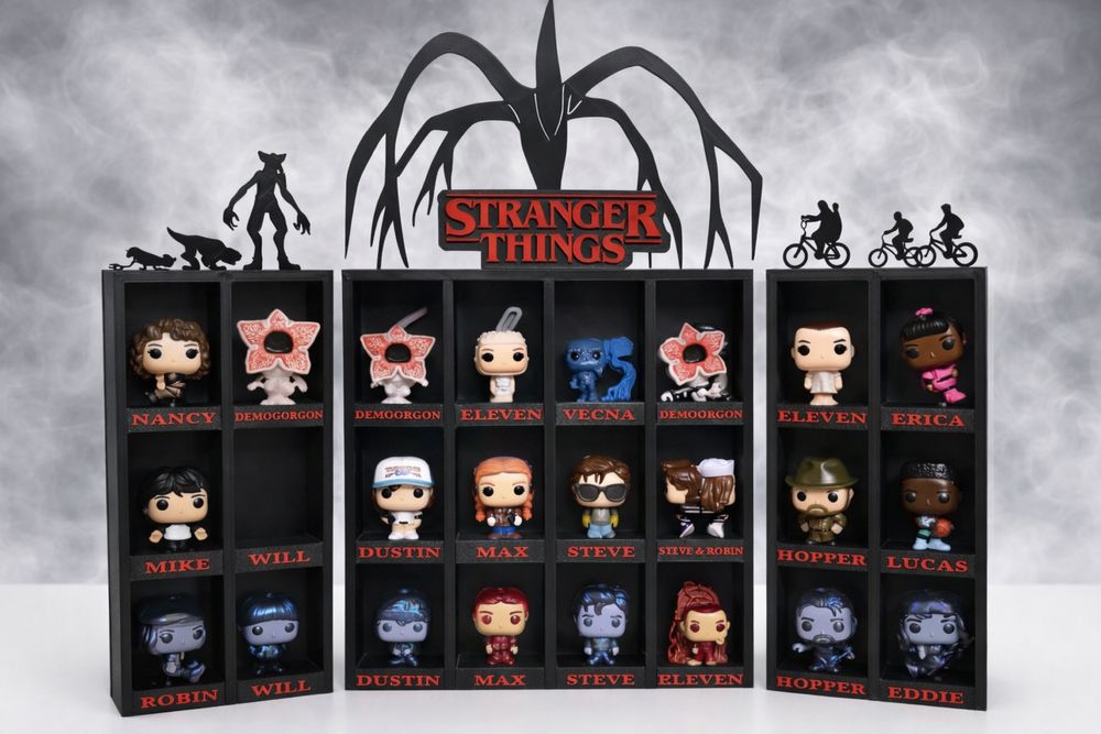 Поличка для фігурок Stranger Things Kinder Joy