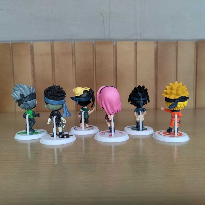 6 Bonecos Figuras Naruto