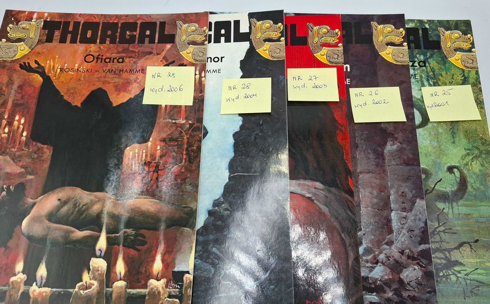 THORGAL stare wydania od 1988 roku wszystkie numery od 1 do 29