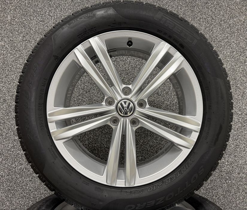 Nowe oryginalne koła zimowe alufelgi 18 VW Tiguan 5NA