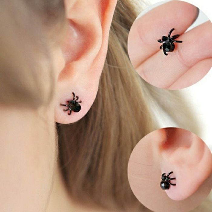 Brincos Aranha Mini.