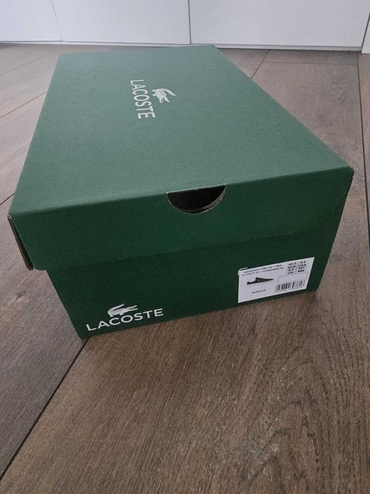 Sapatilhas lacoste verdes tamanho 42.5