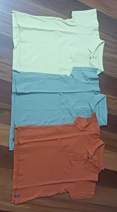 3 Polos para criança - 7/8 anos