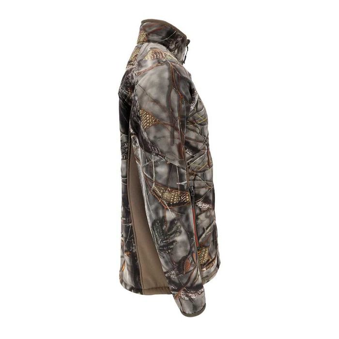 Kurtka wędkarska kamuflaż ochronna ocieplana, kurtka na ryby