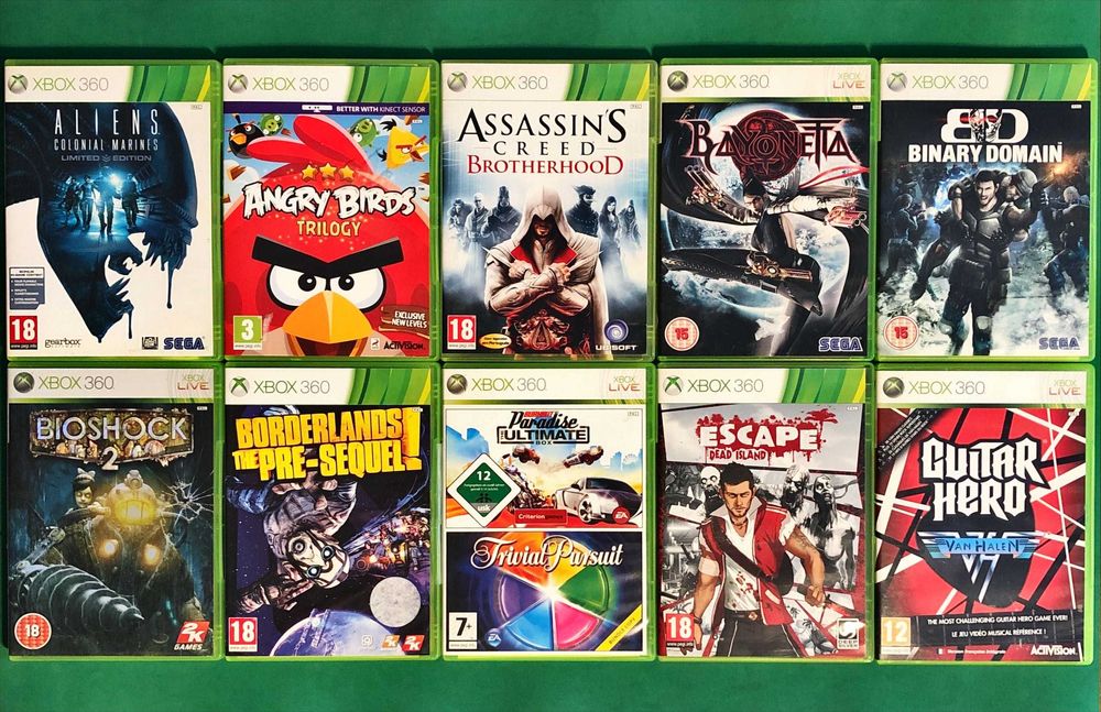 XBOX 360 [desde 4€] Alien Catherine Kinect Lego Ninja Shaddai Sports
