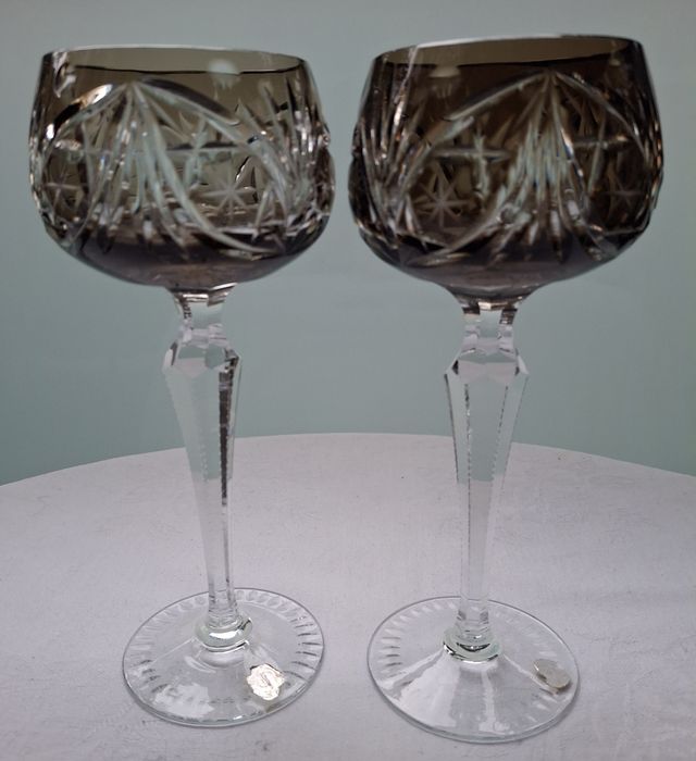 Бокали кольоровий кришталь