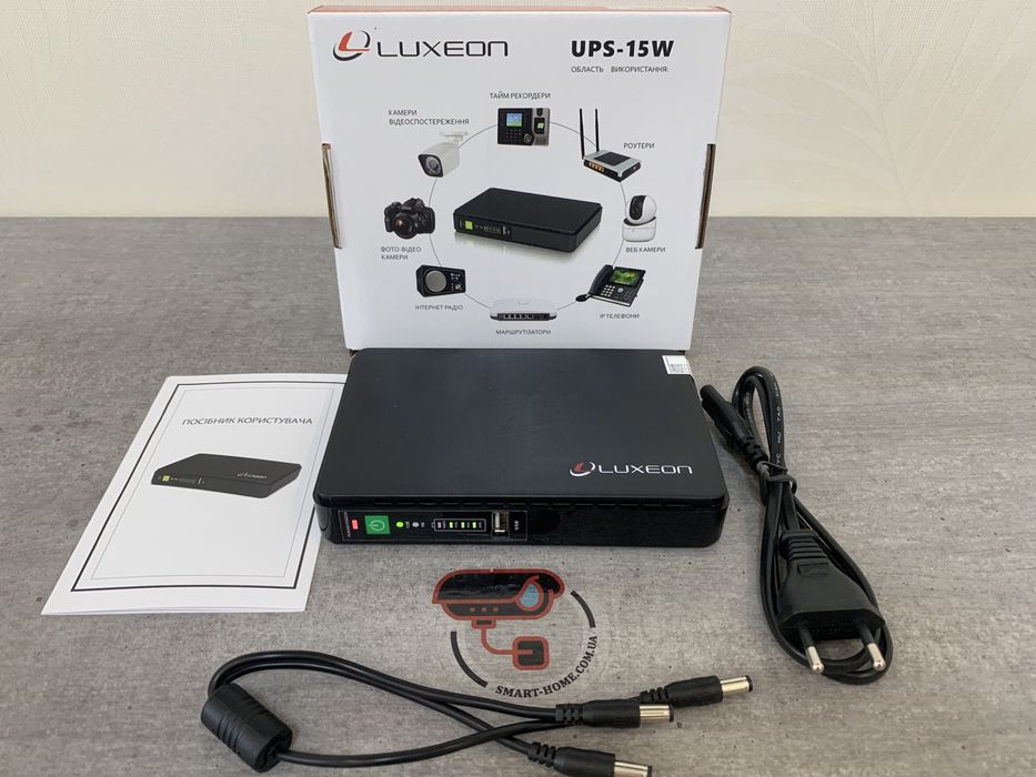 До 14ГОД‼️5 9 12В ИБП ДБЖ бесперебойник для роутера DC1018 PON ONU UPS