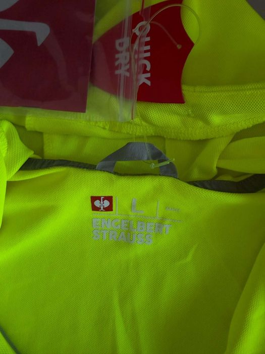 Engelbert Strauss bluza  funkcjonalna z kapturem ochrona  UV rozm L