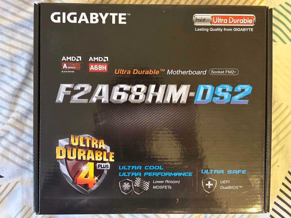 Zestaw Gigabyte GA-F2A68HM-DS2 A68H + AMD A8 7600