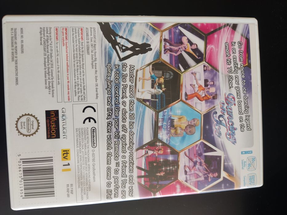 Jogo Wii Dancing on Ice