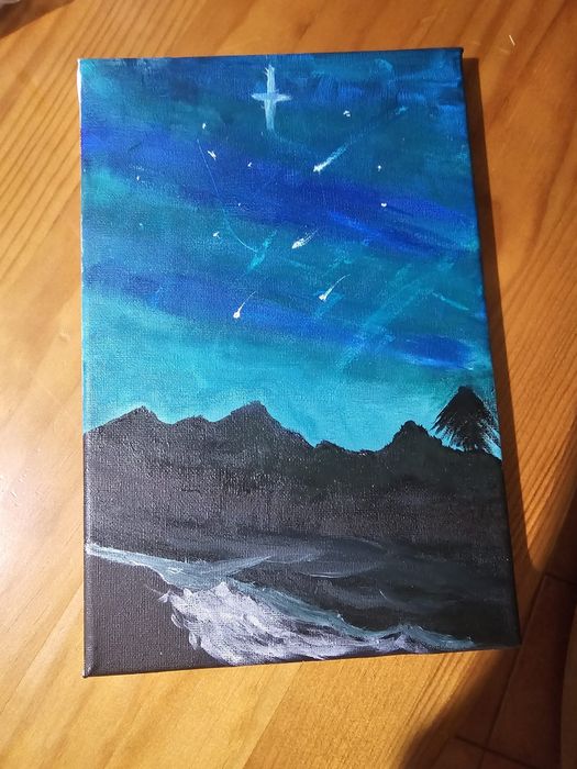 Pintura feita à mão