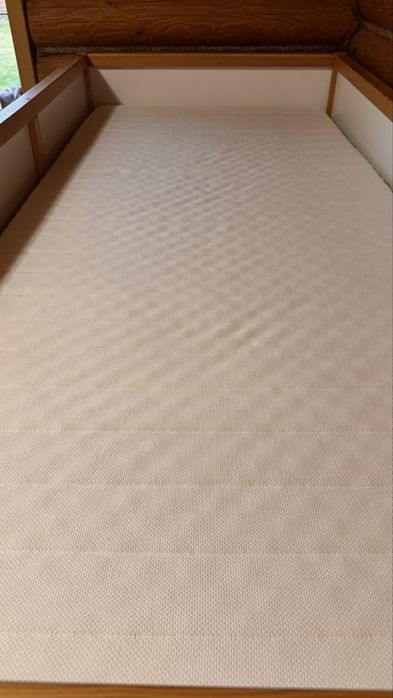 Двусторонняя кровать+2 матраса KURA ИКЕА  КЮРА