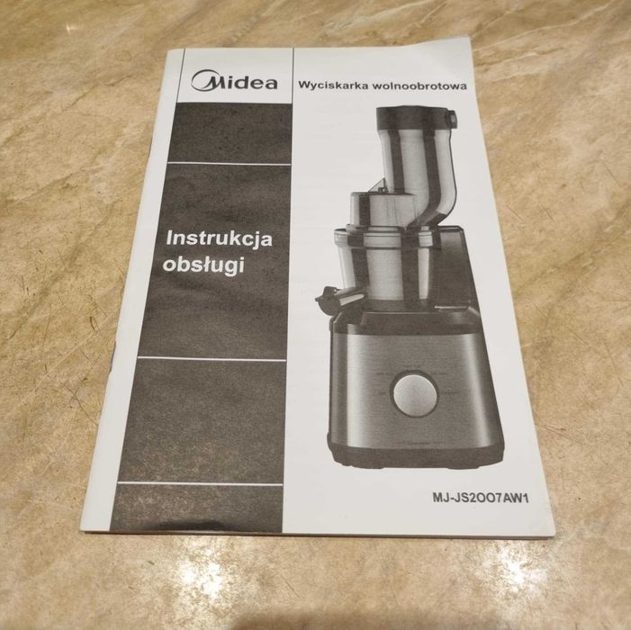 Wyciskarka wolnoobrotowa MIDEA używana