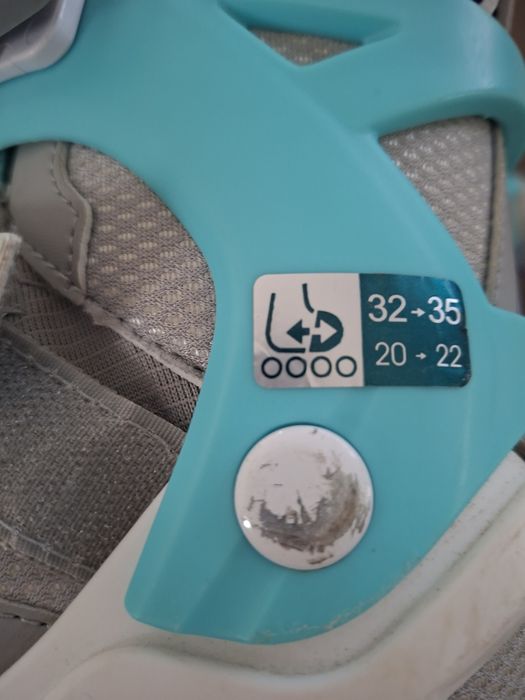 Rolki dziecięcie roz. 32-35 decathlon