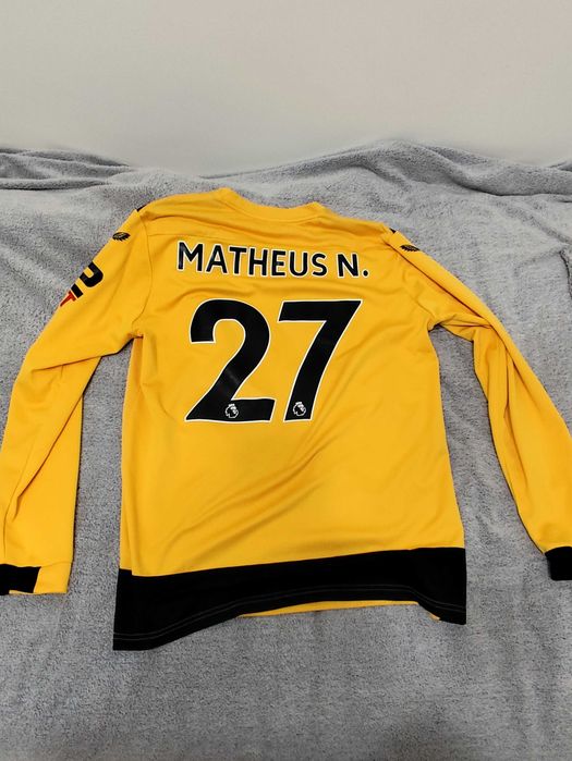 Koszulka Piłkarska Wolverhampton Matheus Nunes 27 long dlugie rekawy