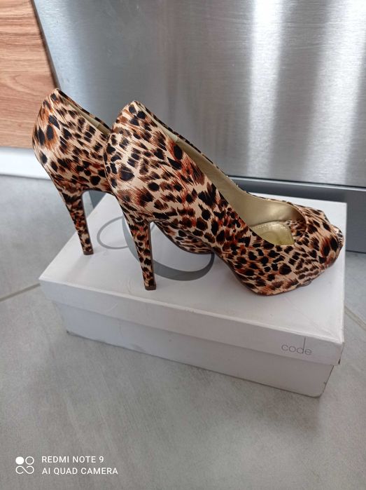 Buty damskie panterki rozmiar 37 nowe