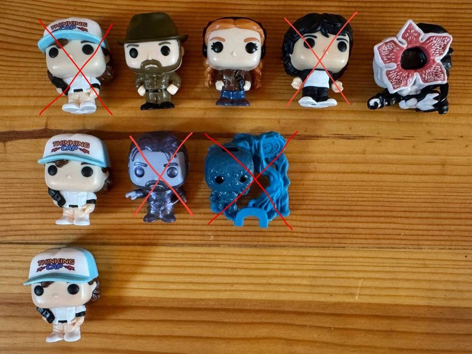 Іграшки Stranger Things з Kinder Joy