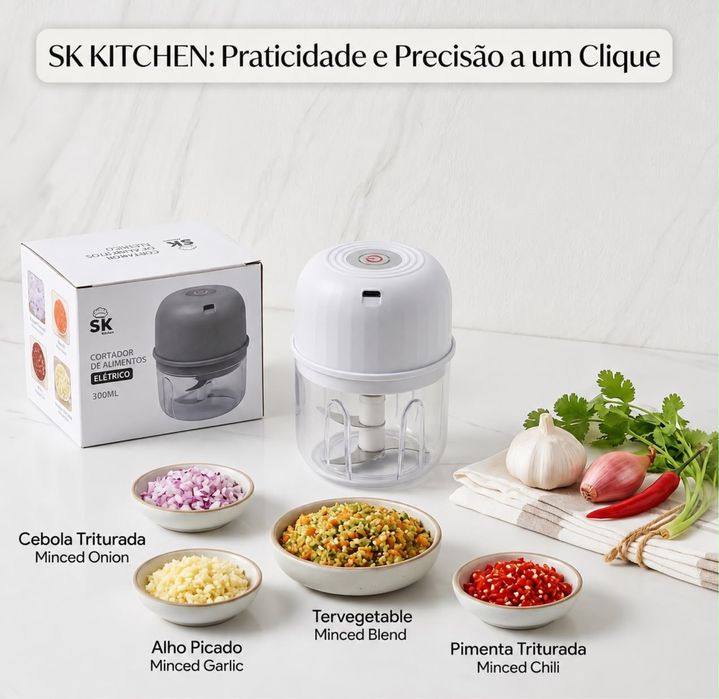 Mini Processor e Cortador de Alimentos