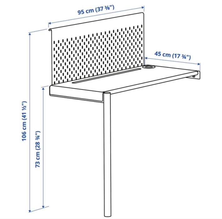 Metalowe biale lozko pietrowe Vitval z ikea