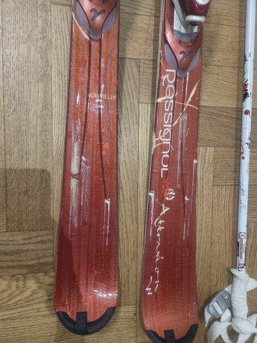 Narty damskie ROSSIGNOL 146 red, czerwone
