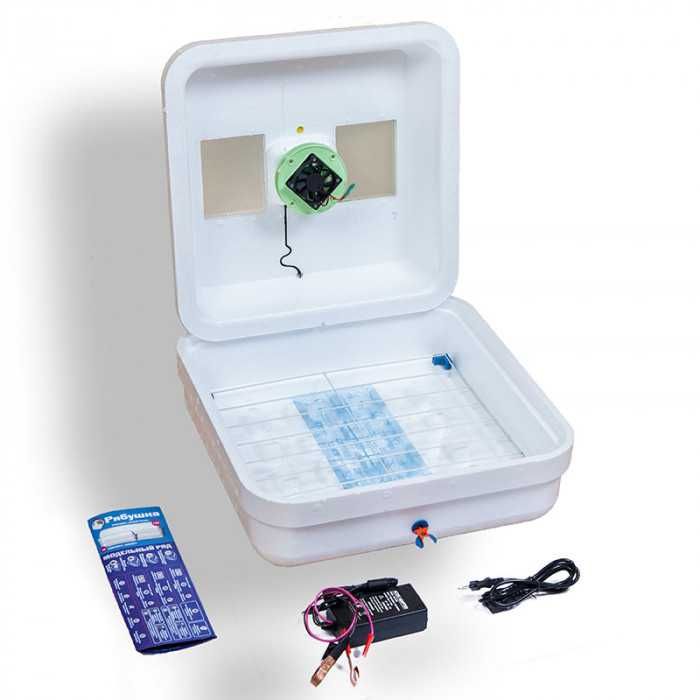 РЯБУШКА Smart 70 12в Турбо цифровий механічний інкубатор