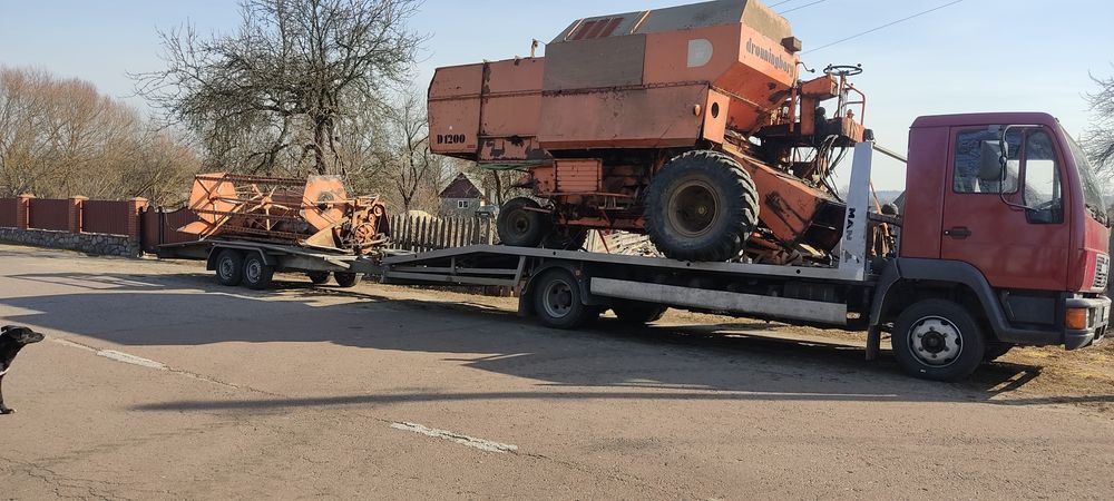 Перевезення с/г техніки, послуги евакуатора, перевезення  вантажів до