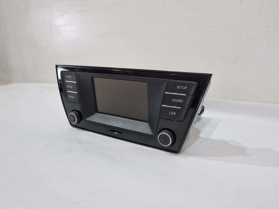 SKODA FABIA III RADIO WYŚWIETLACZ 6V0035871