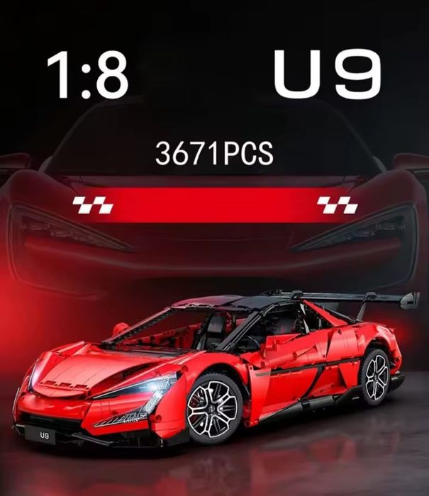 Klocki Cada YANGWANG U9 BYD 1:8 zdalnie sterowany 3671 el.