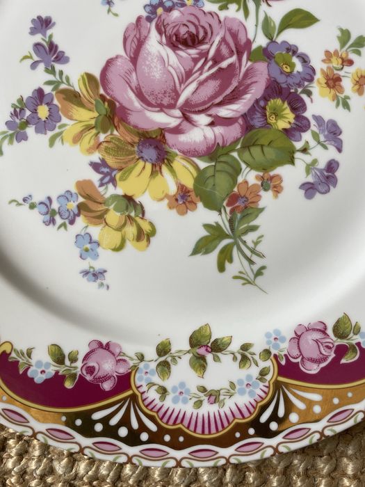 Prato Vintage em porcelana Limoge