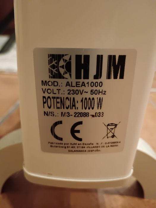 Emissor térmico  HJM