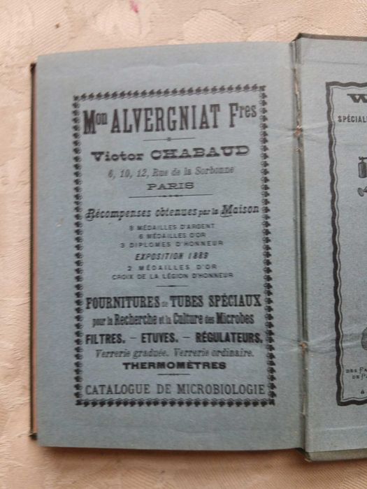 Salomonsen, Téchnique Elementaire de Bactereologie 1891