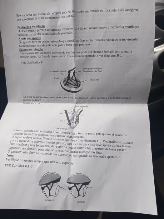 Capacete Novo (bicicletas, trotinetes e skates)