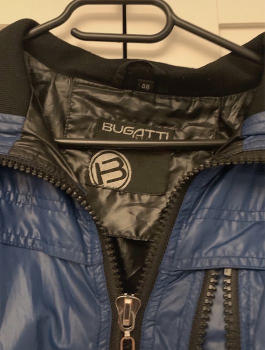 Kurtka bugatti granatowa