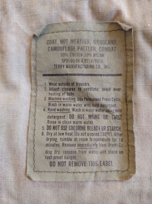 US Army, bluza, maskowanie Woodland