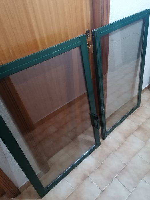 Janelas alumínio Vidro Duplo - Verde