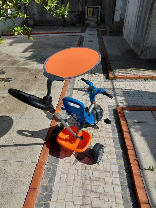 Triciclo Evolutivo Baby Plus Music Azul FEBER