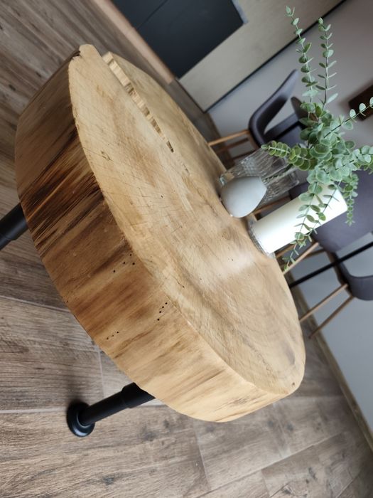 Stolik plaster drewniany 70 cm