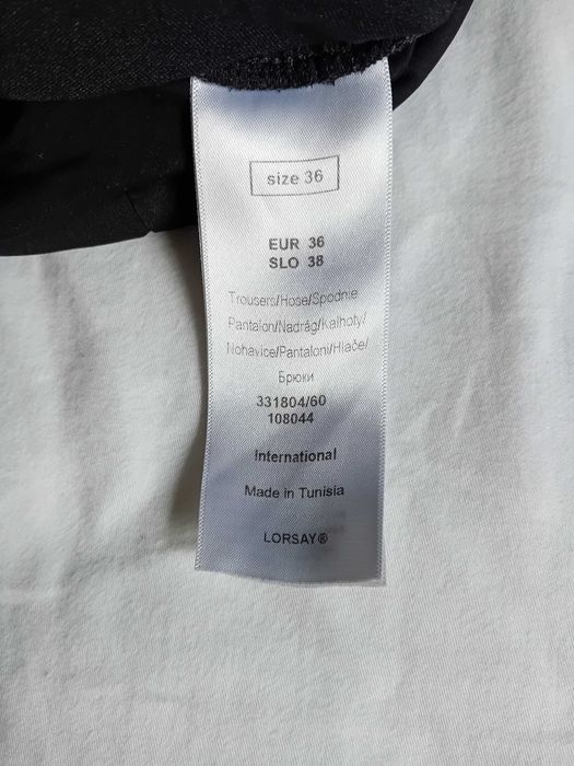 Czarny kombinezon Orsay rozmiar 36