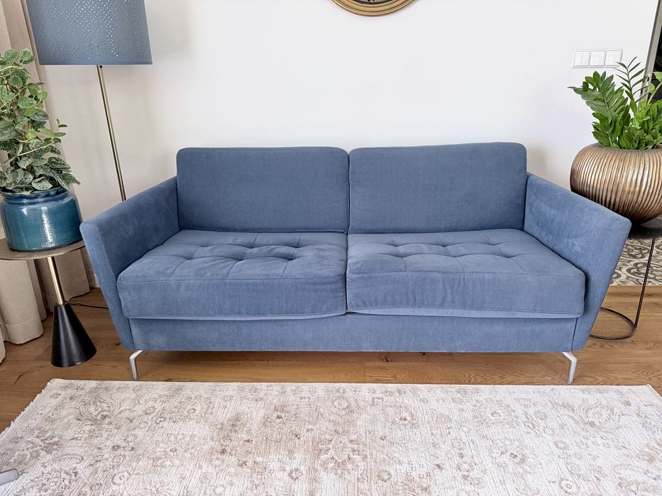 BoConcept Osaka sofa rozkładana z podnóżkiem, mało używana