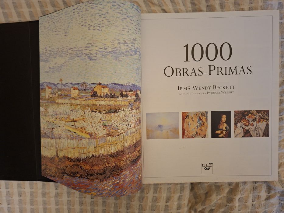 Livro: 1000 - OBRAS-PRIMAS- Da Pintura OCIDENTAL , Irmã Wendy Beckett