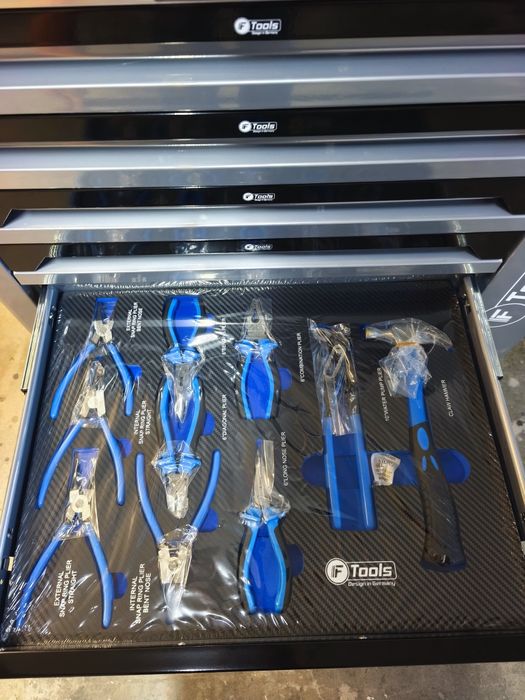 Carrinho de Ferramentas 7 gavetas 6 completas Ftools