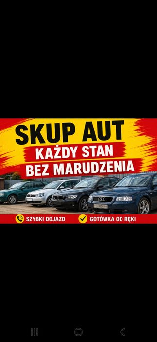 Skup aut Warszawa+200km Całe mazowieckie