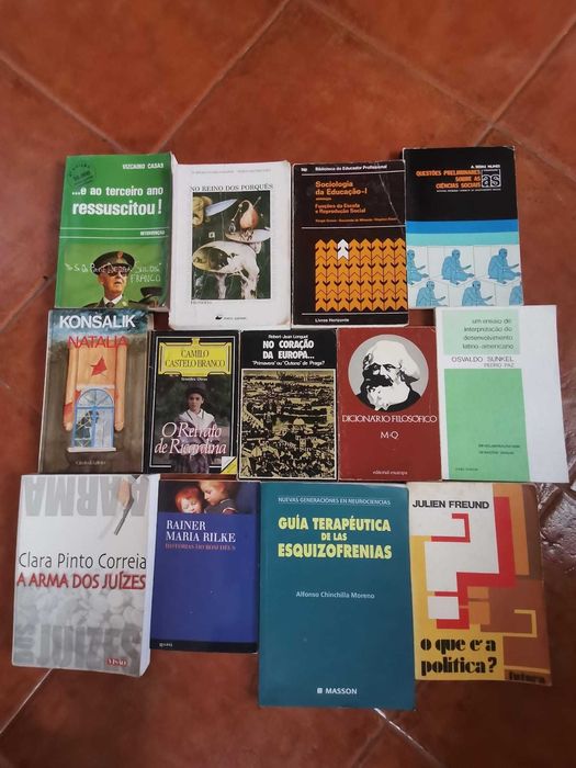 vendo lote de livros